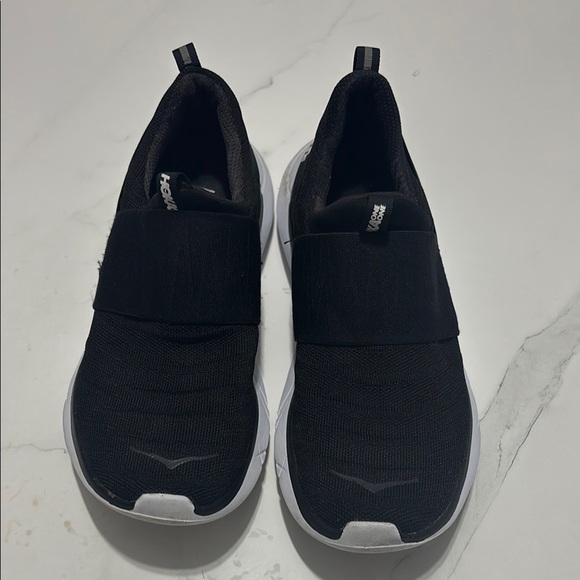 Black Slip-On Men's Shoes - Picture 1 of 5